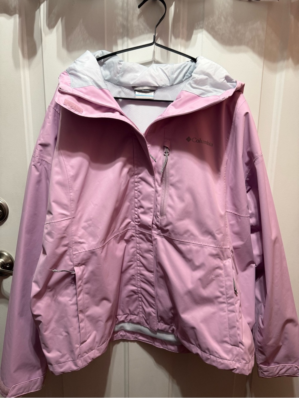 Columbia Women’s Lilac Waterproof Hooded Jacket Size XL